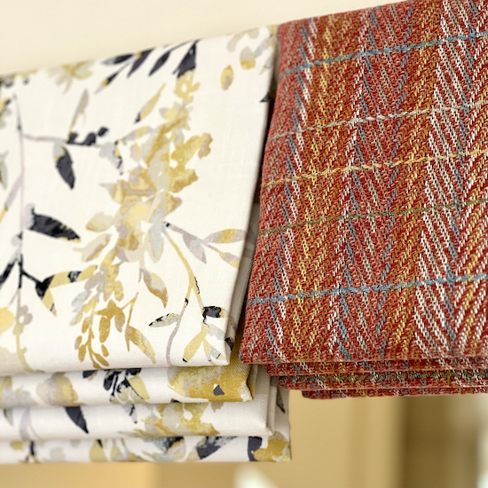 Hand-Made Roman Blinds - self-stack or waterfall?