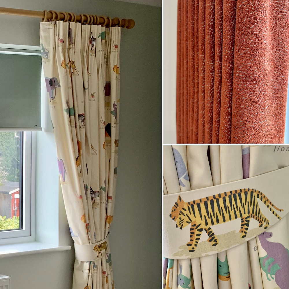 HandMade and MadetoMeasure with a Pinch Pleat Heading Jo Brown